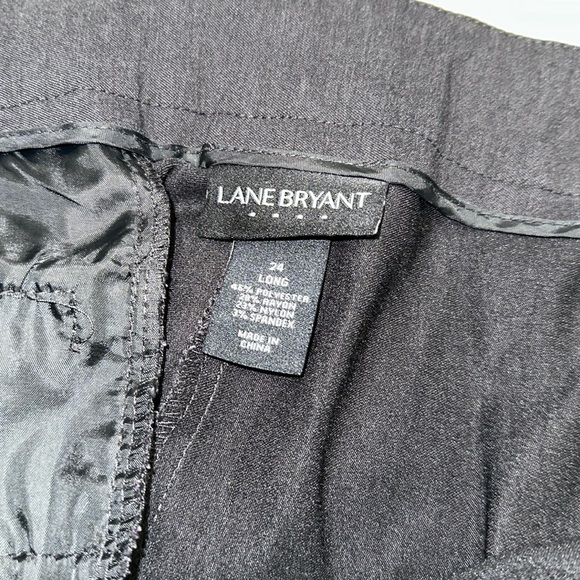 Lane Bryant Charcoal Gray Pants size 24 long - Picture 5 of 5